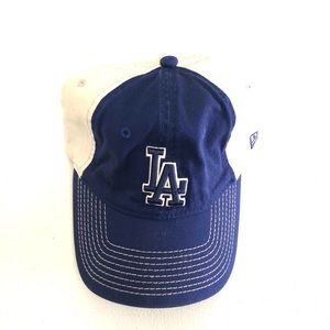 New Era Blue and White LA Cap